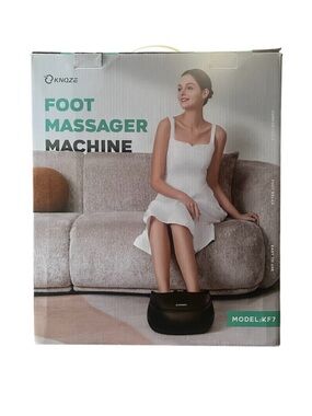 Knoze Foot Massager Machine - Black